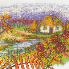 Схема вышивки «пейзаж»