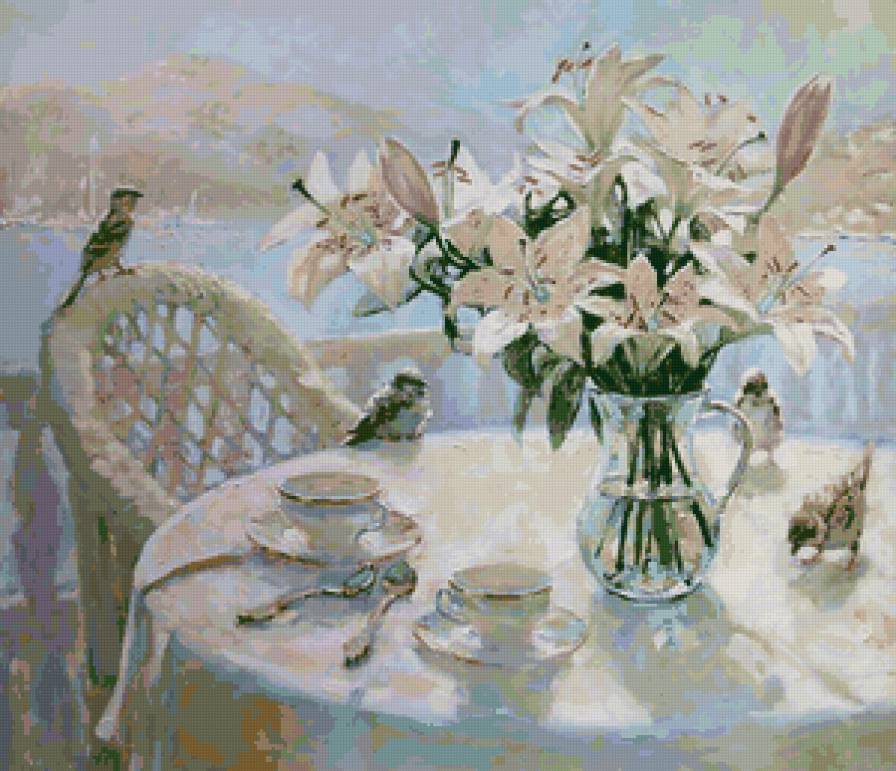 Белый натюрморт3 - предпросмотр