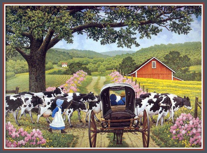 сельская жизнь - оригинал