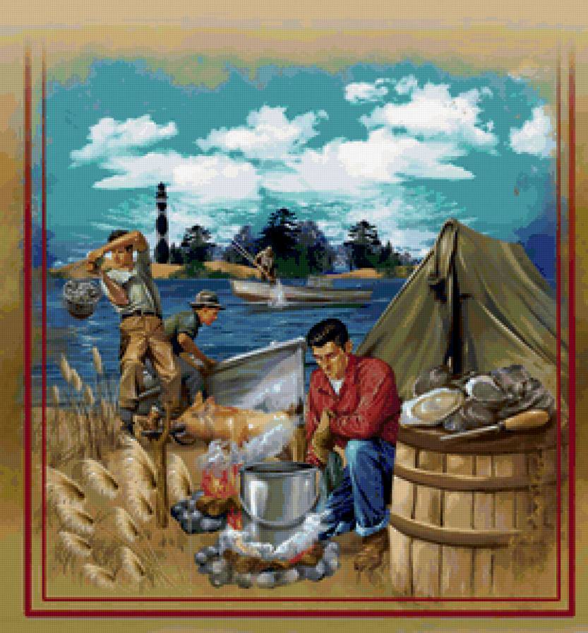 рыбаки - предпросмотр