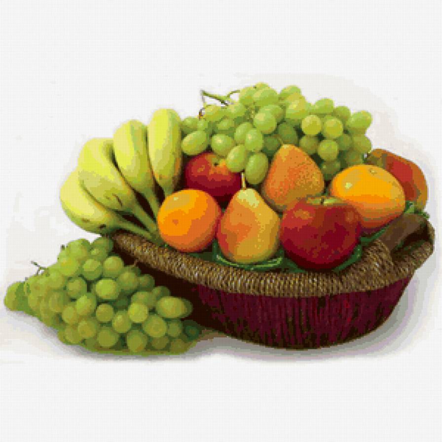корзина с фруктами2 - предпросмотр