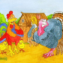 Схема вышивки «веселые картинки»