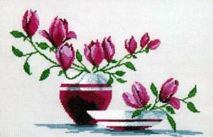 Натюрморт - ваза, цветы, букет, натюрморт - оригинал