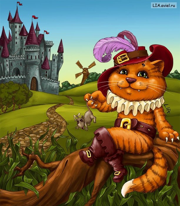 кот в сапогах - оригинал