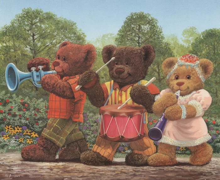 мишки - оригинал