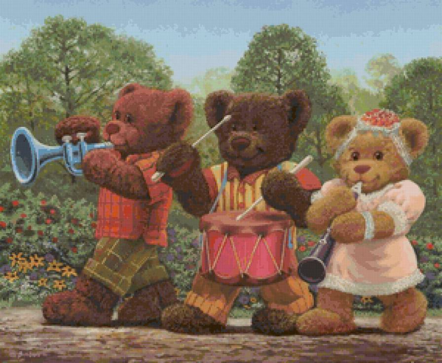 мишки - предпросмотр