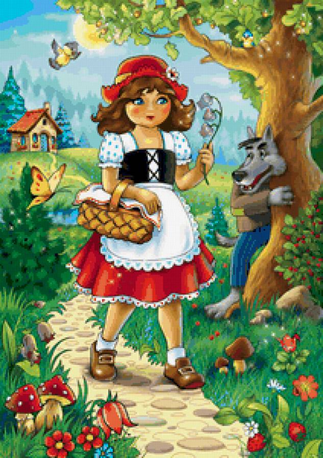 красная шапочка - предпросмотр