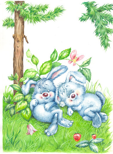 зайцы - оригинал