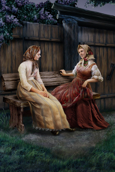 картины одного художника - оригинал