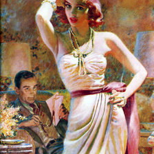 Схема вышивки «Серия "В американском стиле"»