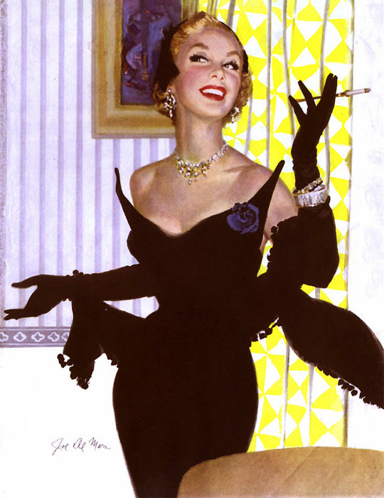 Серия "В американском стиле" - девушка, люди - оригинал