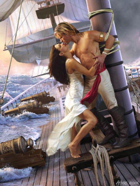 Вместе навсегда!!!! - влюбленные, пара, море - оригинал