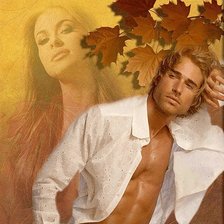 Схема вышивки «Двое»