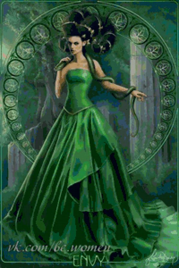 №39519 - картина, девушка - предпросмотр