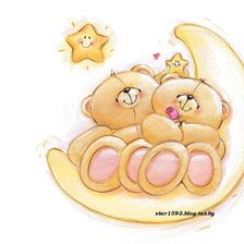 Схема вышивки «мишки»