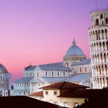 Схема вышивки «Пизанская башня»