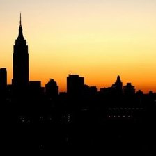 Схема вышивки «Город утром»