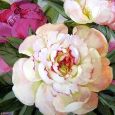 Схема вышивки «Цветы»