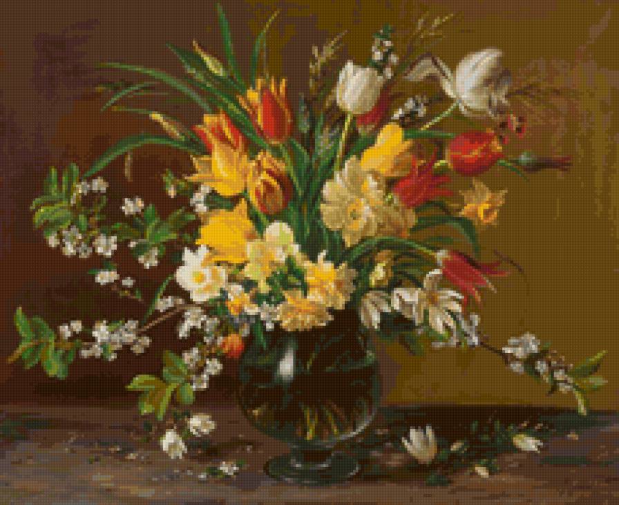 №39715 - цветы в вазе - предпросмотр