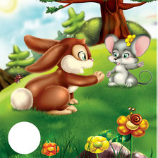 Схема вышивки «веселые картинки»