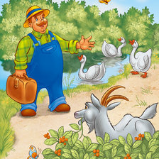 Схема вышивки «веселая ферма»