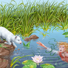 Схема вышивки «сестрица аленушка»