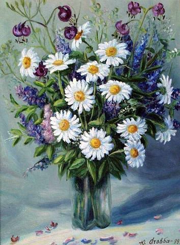 букет - цветы, ромашки - оригинал