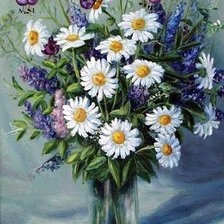 Схема вышивки «букет»