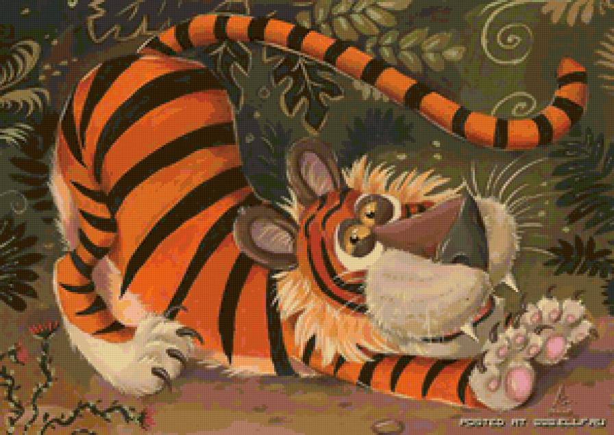 тигр - предпросмотр