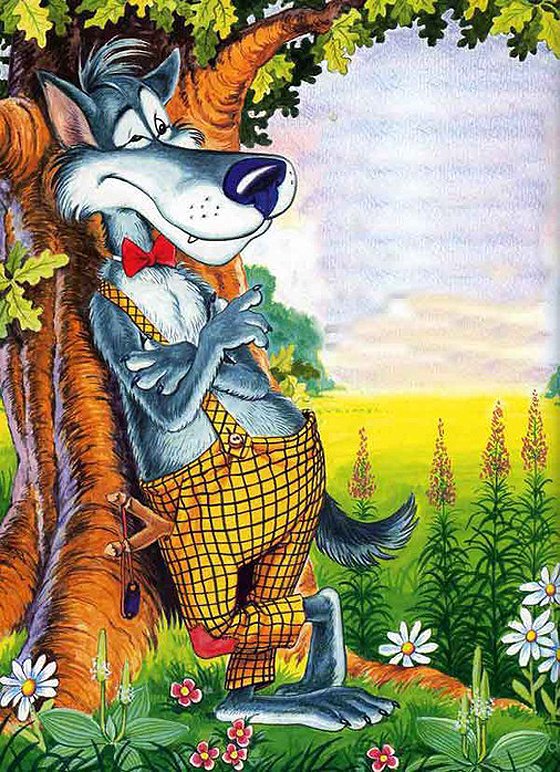 кот и лиса - оригинал