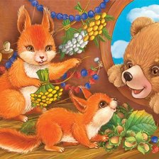 Схема вышивки «веселые картинки»