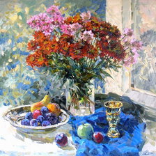 Схема вышивки «Букет»