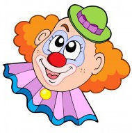 Схема вышивки «клоуны»