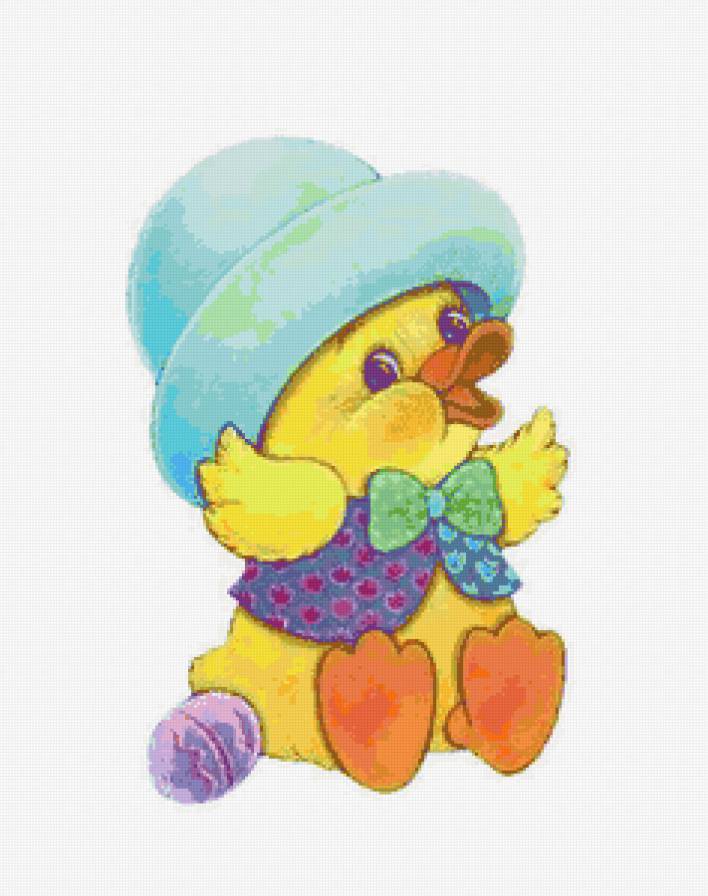 веселые цыплята - предпросмотр