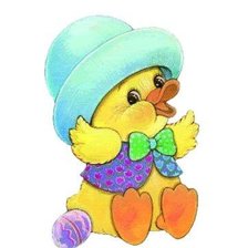 веселые цыплята