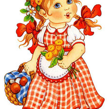 Схема вышивки «забавные малыши»