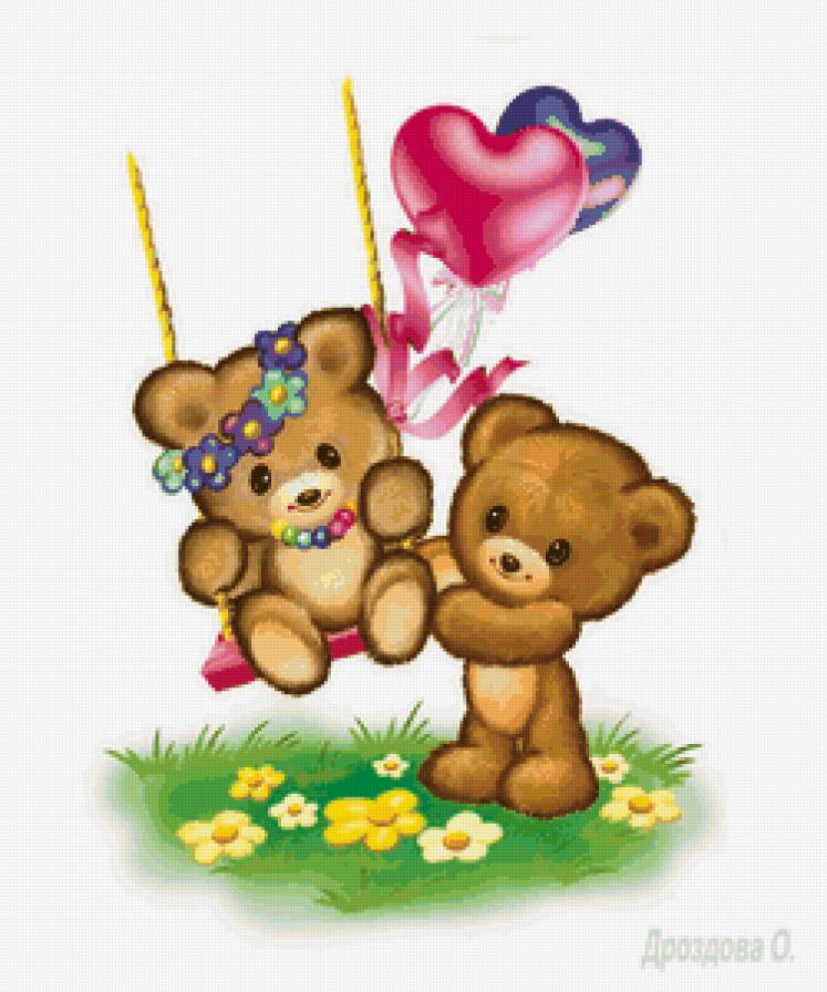 мишки - предпросмотр