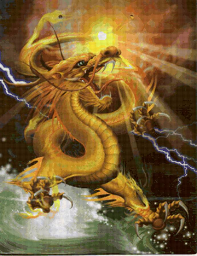 Дракоша - фэнтези, дракон - предпросмотр