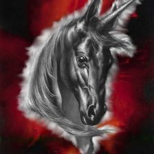 Схема вышивки «Елинорог»