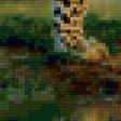 Предпросмотр схемы вышивки «Леопард» (№42017)