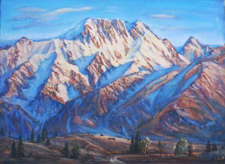 горы - оригинал