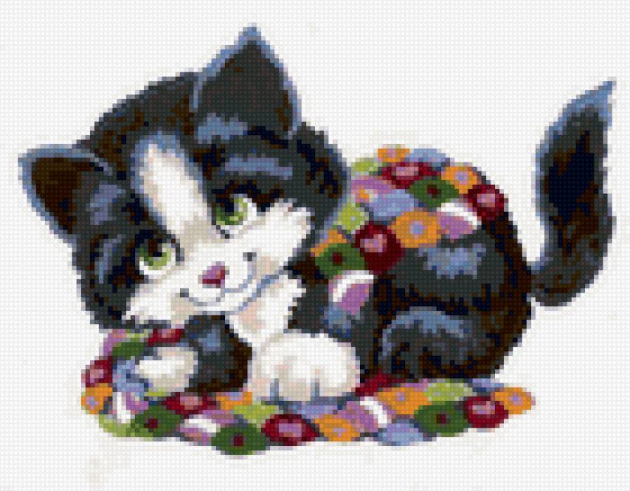 Очаровательный котенок - детское, детям, котенок - предпросмотр