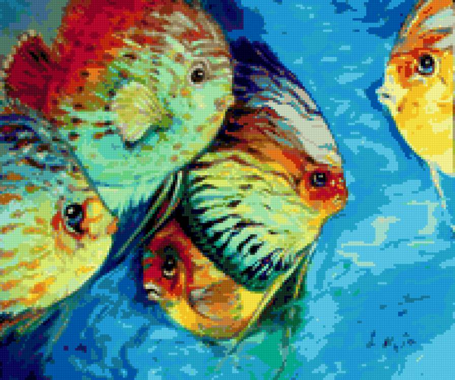 tropical-fish-colors - рыбки - предпросмотр