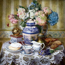 Схема вышивки «натюрморт»