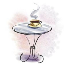 Схема вышивки «Утренний кофе»