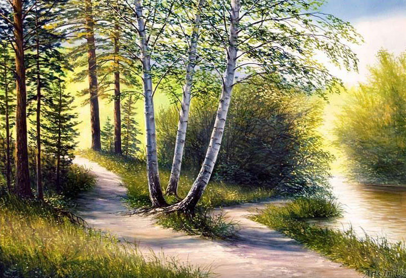 Березы - березы - оригинал