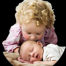 Схема вышивки «Поцелуй на ночь»