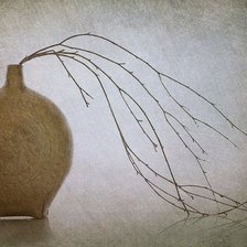 Схема вышивки «Последний лист»