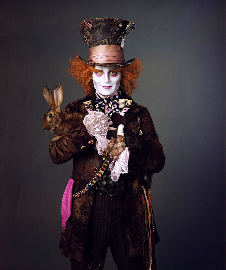 Алиса в стране чудес( Джонни Депп ) - оригинал