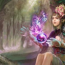 Схема вышивки «фентези»